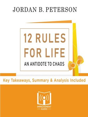 jordan peterson book 12 rules for life
